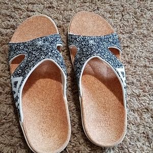 Spenco orthotic slide sandals